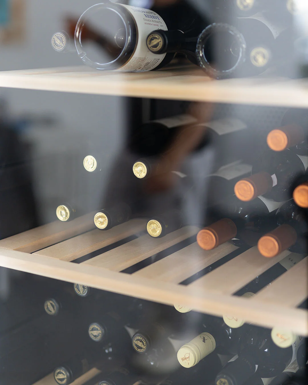 Wine selection at Scirocco